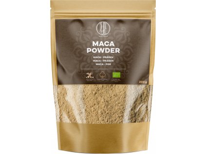 BrainMax Pure Maca BIO prášek, 200 g