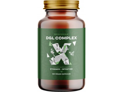 BrainMax DGL Complex (Deglycyrrhizinated Licorice), 100 vegetable capsules