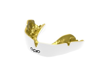 OPRO Chránič zubov Instant Custom Fit Solids (Biela)