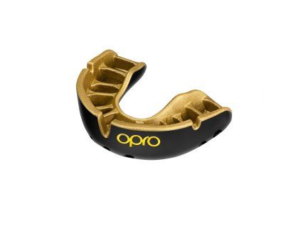 OPRO Mundschutz Gold, Schwarz