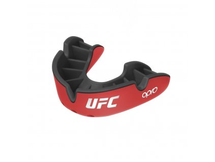 OPRO Chránič zubů Silver UFC, červená