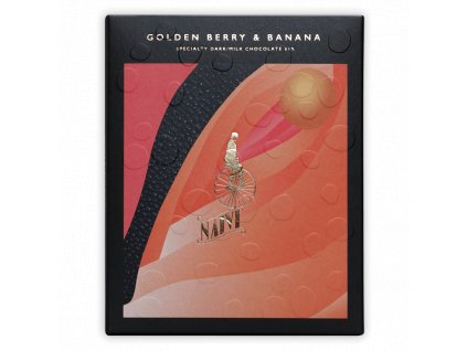 61% Zlaté bobule Physalis a banán (darkmilk) Naive, 57 g