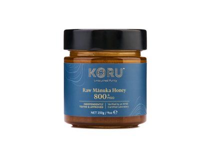 KORU RAW Manuka Honey, MGO 800+, 250 g