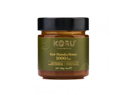 KORU RAW Manuka, MGO 1000+, 250g