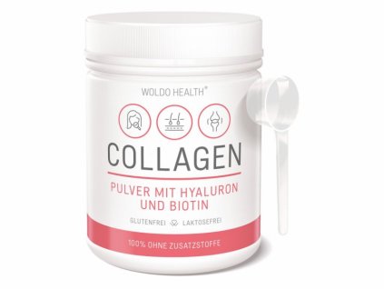 Kolagen + Hyaluron WOLDOHEALTH, 500 g