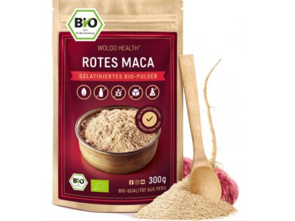 Maca červená BIO prášok, 300 g