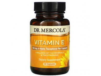 Vitamín E (308 IU), 30 kapslí