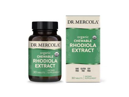 Organic Rhodiola Extract, 30 Chewable Tablets