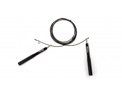 TrainMax metal jump rope, black