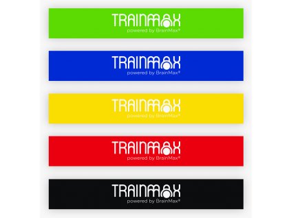 TrainMax sada posilňovacích gúm, 5 ks