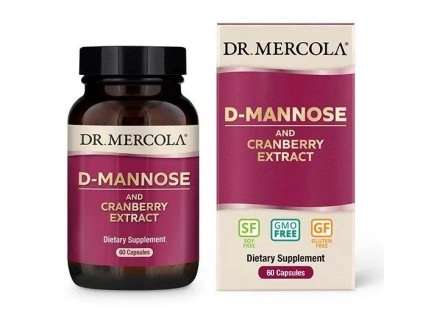 D-Mannose and Cranberry Extract, 60 Capsules