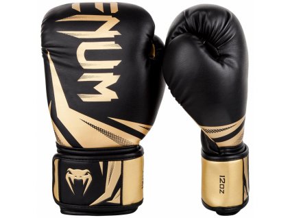149163 5 boxing gloves venum rukavice challenger 3 0 black gold f0