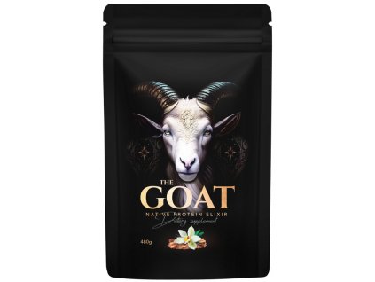 GOAT (natívny kozí proteín) 480g, vanilka/škorica