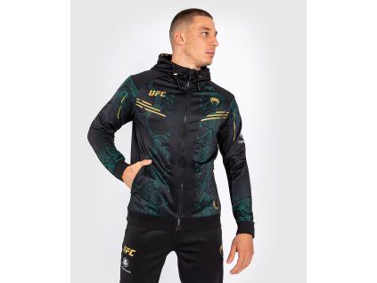 HOODIE UFC EMERALD BLACK GOLD 03 1 e072