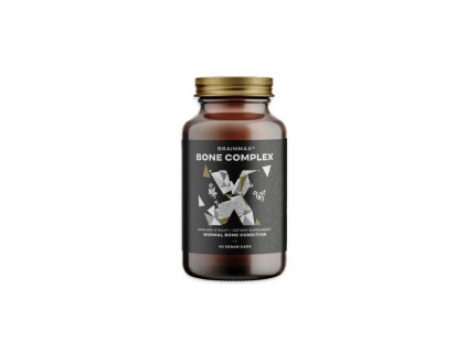 BrainMax Bone Complex, bone health support, 90 vegetable capsules