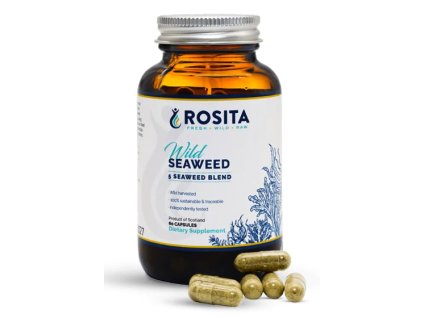 Zmes 5 divokých morských rias (Škótsko), 60 kapsúl