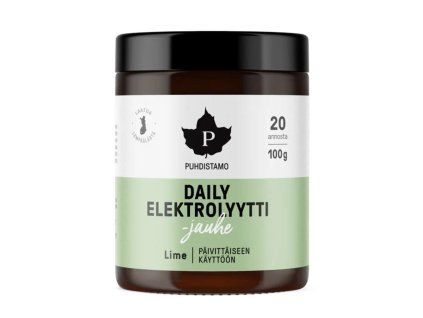1.Electrolyte Daily Powder 100g limetka