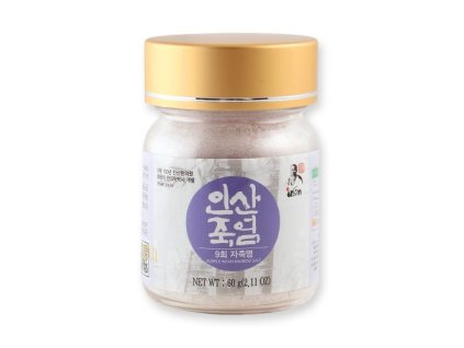 9X Korejská fialová bambusová sůl, 60 g