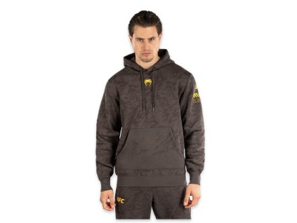 UFC Fusion by Venum Fight Week Pánska Mikina s Kapucňou - Earthen Brown