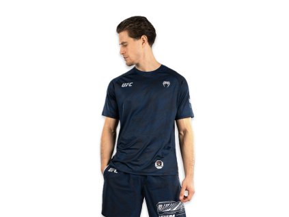 UFC Fusion by Venum Fight Week Pánske Dry-Tech Tričko - Oceanic Blue