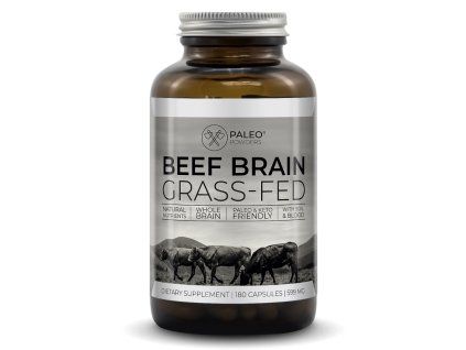 Beef Brain (Grass-Fed), 180 Capsules