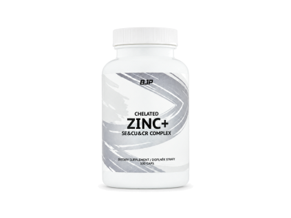 BJP Zinc Bisglycinate Complex 20 mg, 100 rostlinných kapslí