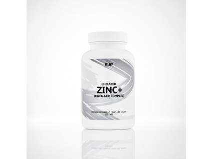 BJP Zinc Bisglycinate Complex 20 mg, 100 vegan capsules