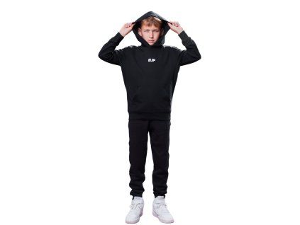 BJP Kinder-Hoodie Basic, Schwarz