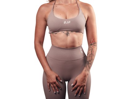 BJP Pulse Dámska Športová Podprsenka, Béžová