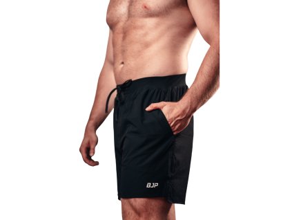 BJP Pulse Športové Kraťasy, Čierna