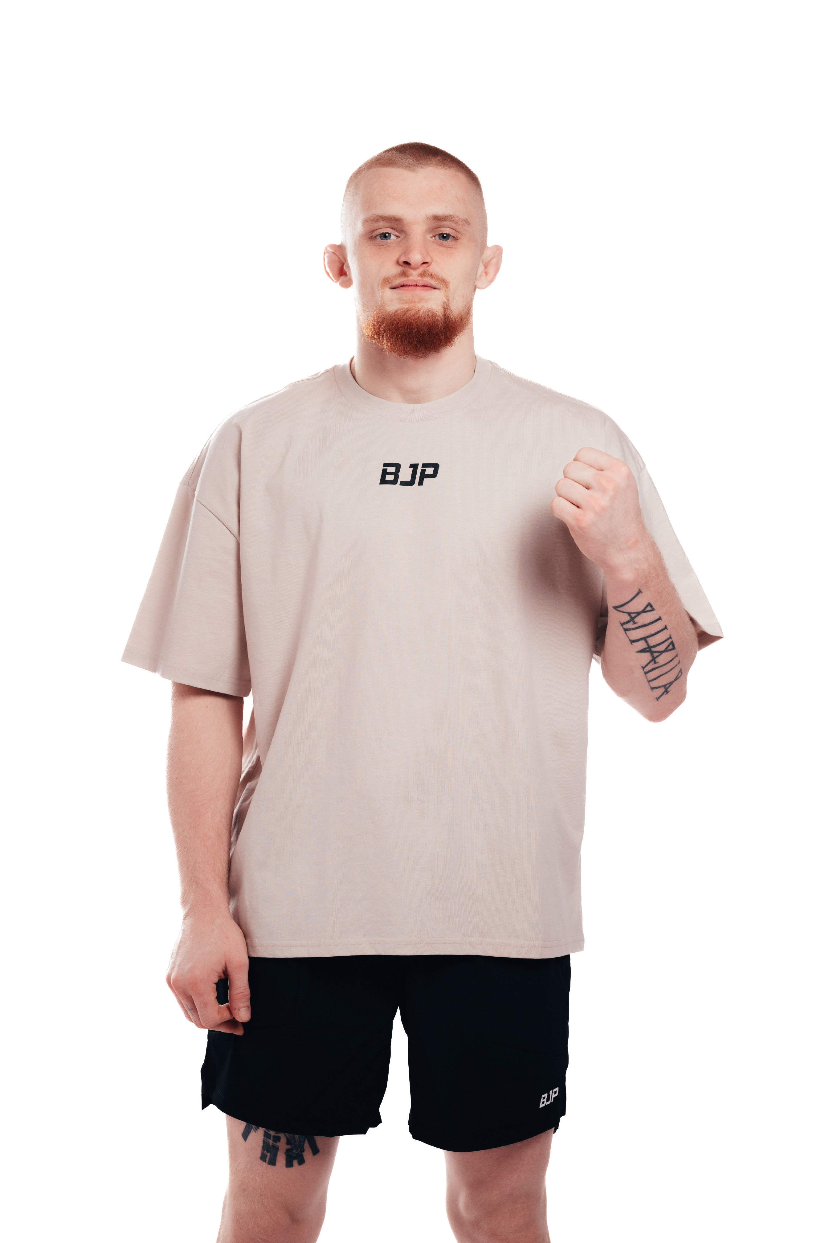 BJP Tričko Oversize Core, Bone Velikost: L