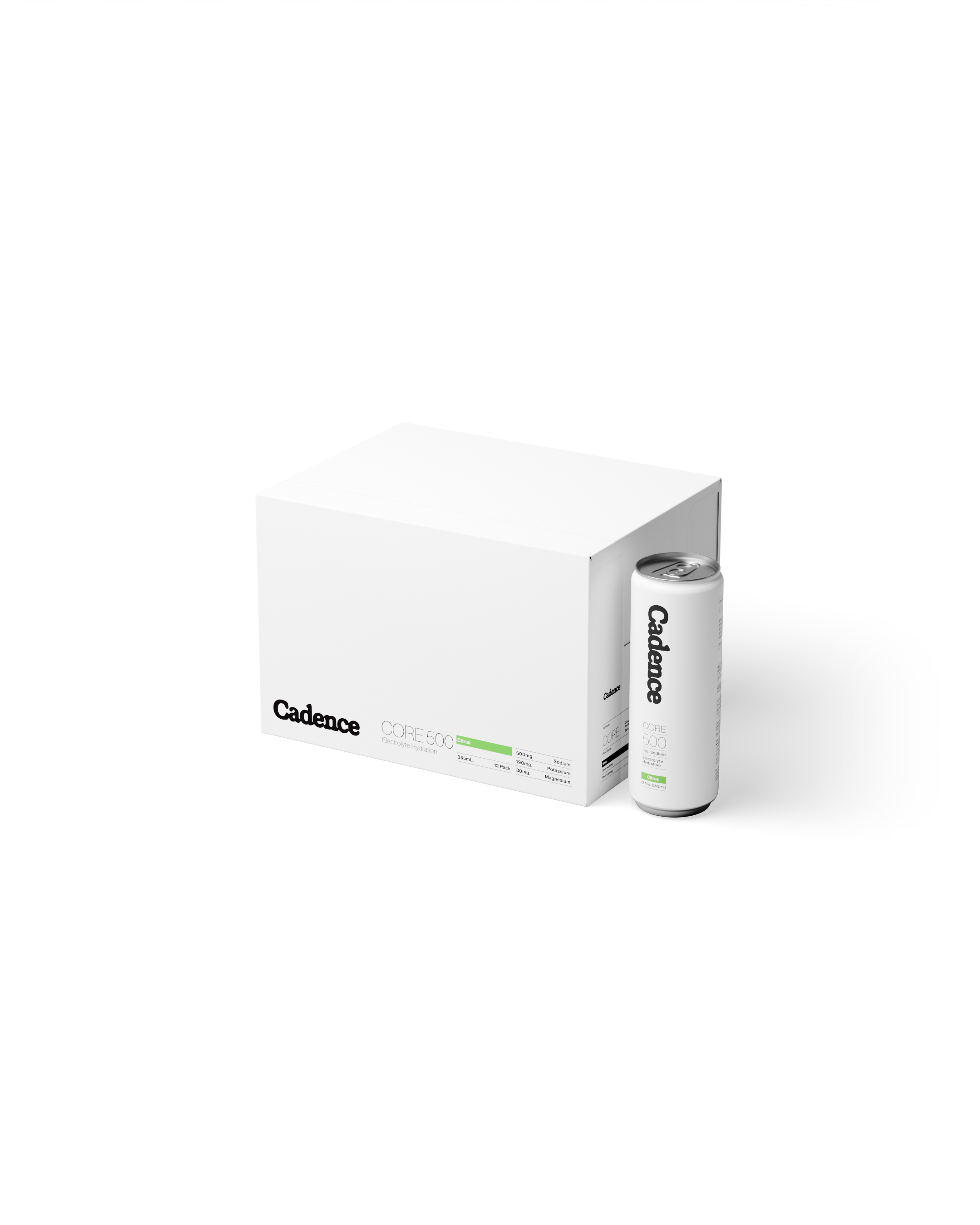 Cadence Core Hydration Drink - Citrus Obsah: 12 x 355 ml