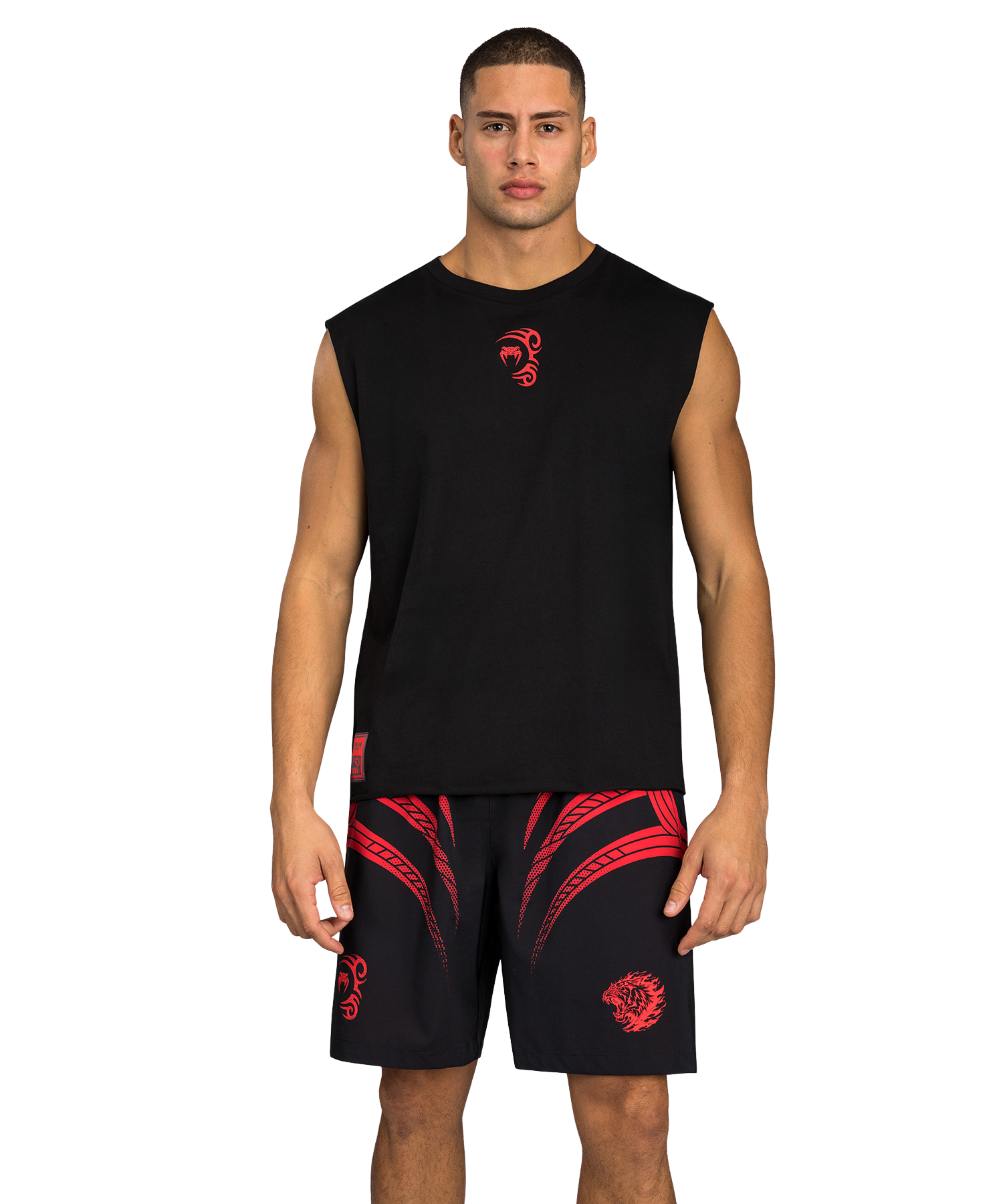 Venum x Mike Tyson Tiger Sleeveless T-Shirt - Deep Black Velikost: XXL