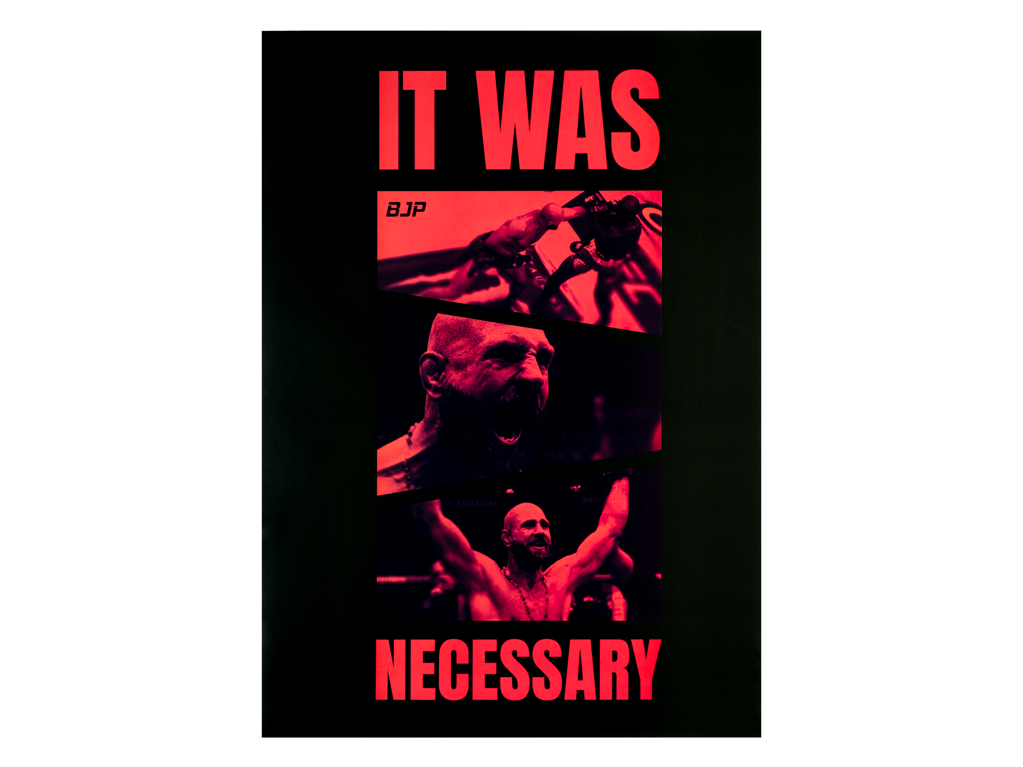 BJP Plakát It Was Necessary