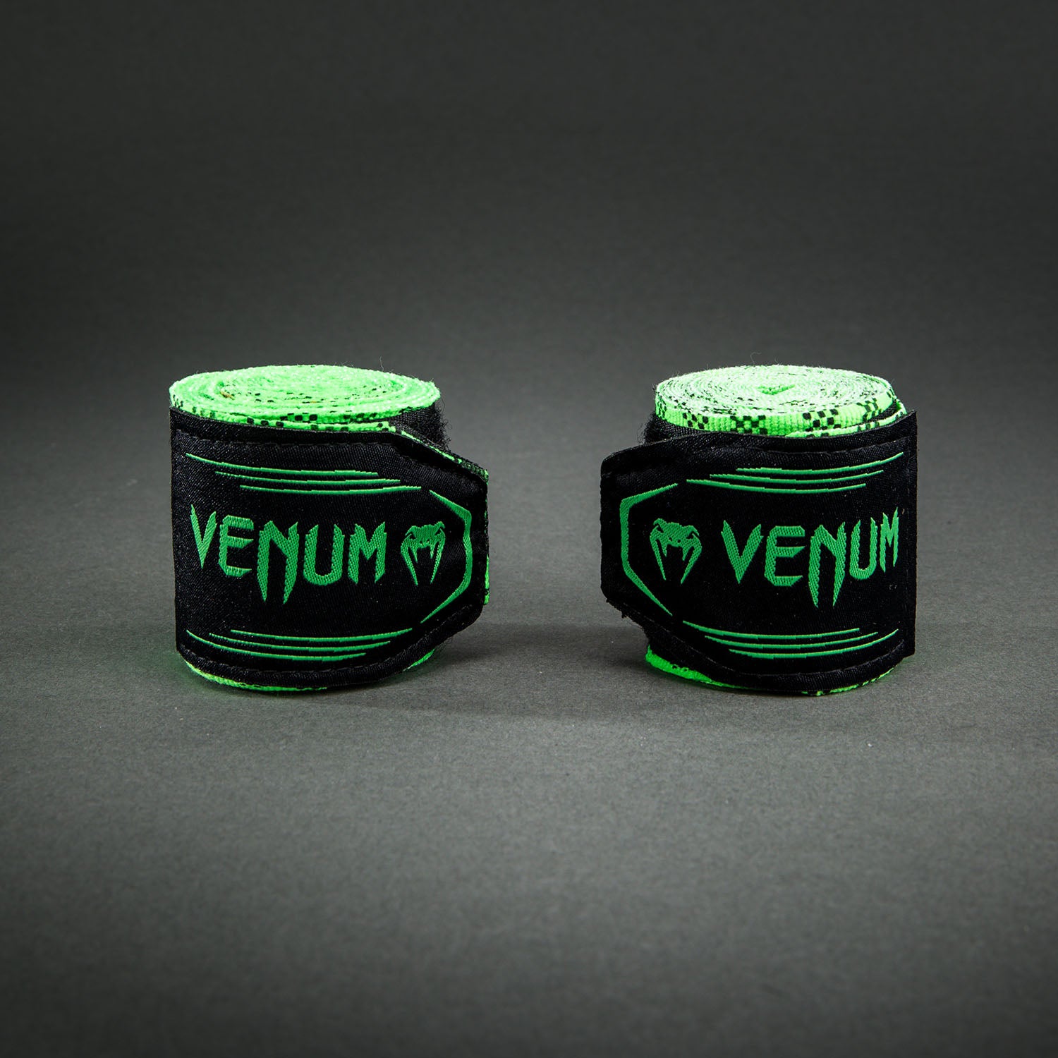 Venum Tartan Handwraps - Neon Green, 4.5 m