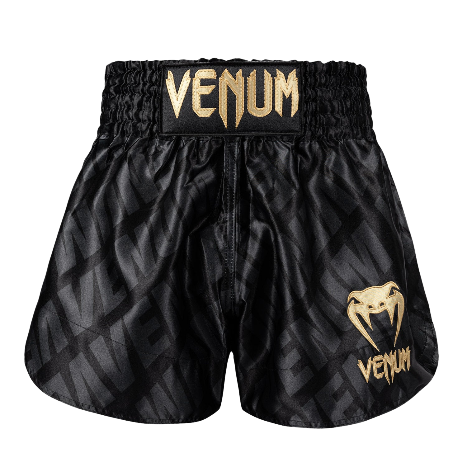 Venum Contender XT Muay Thai Shorts – Black/Gold Velikost: S