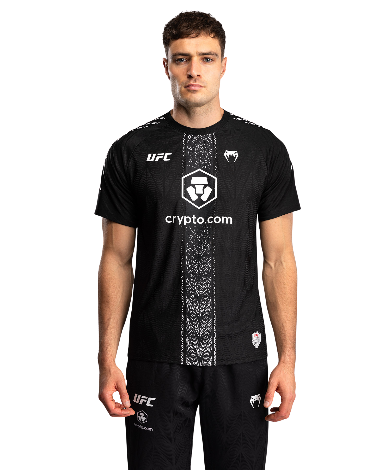 Men's UFC Zenith by Venum Black Authentic Fight Night Walkout Jersey Velikost: XXL