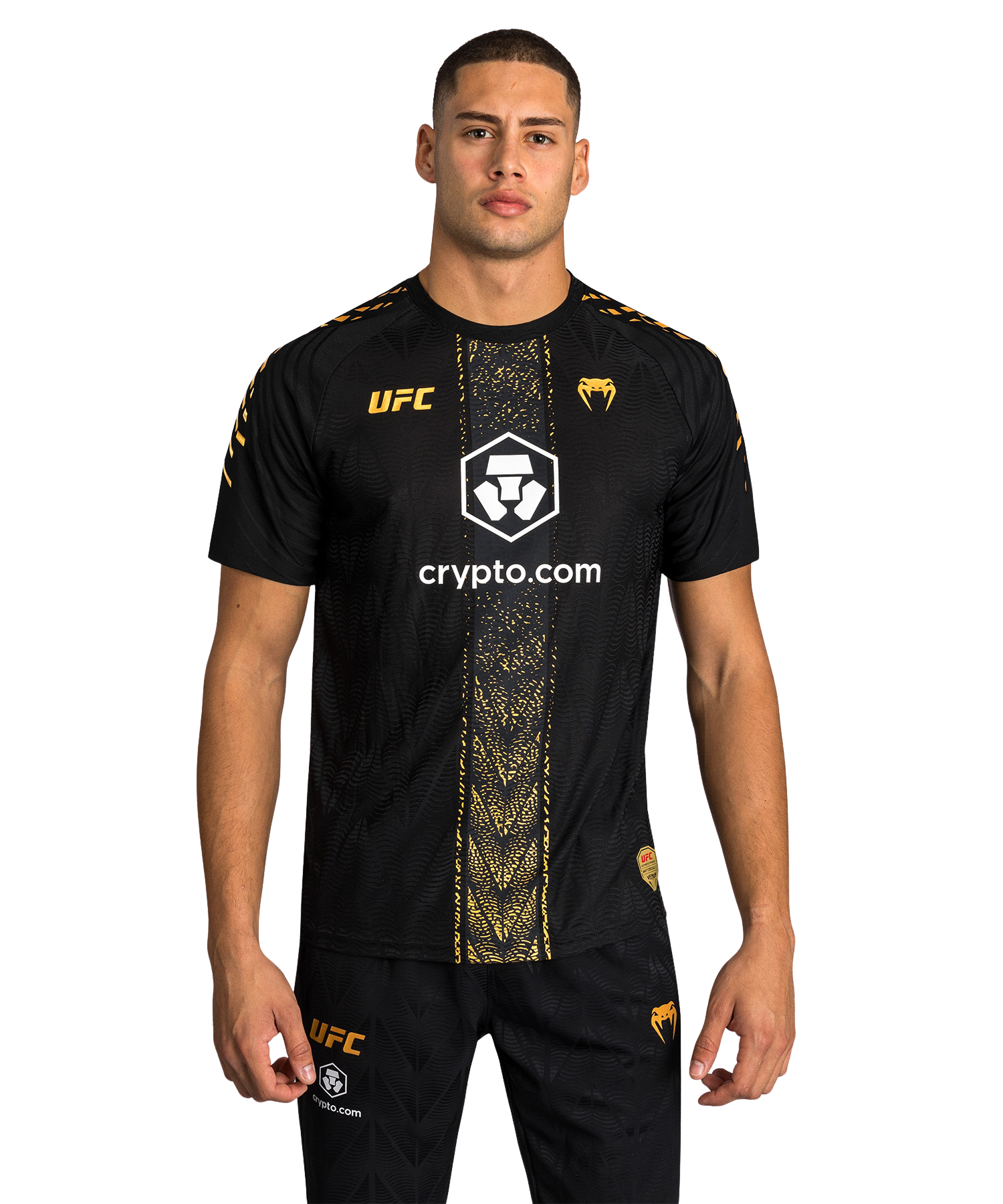 Men's UFC Zenith by Venum Champion Authentic Fight Night Walkout Jersey Velikost: L