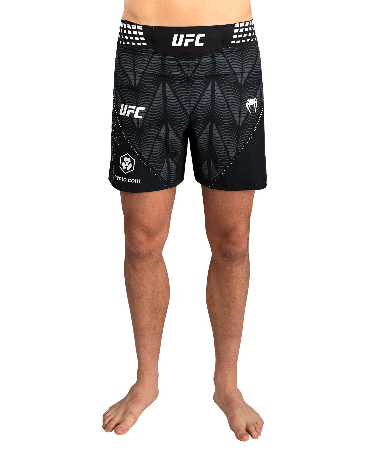 Men's UFC Zenith by Venum Black Authentic Fight Night Gladiator Fight Short Velikost: XXL