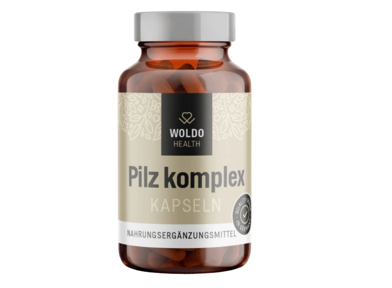 WoldoHealth Komplex vitálních hub, 120 kapslí