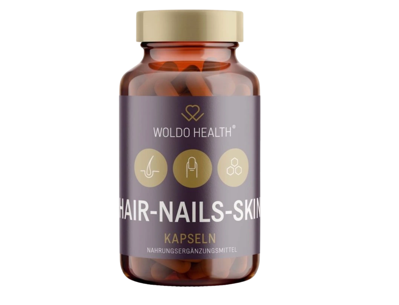 WoldoHealth Hair-Nails-Skin Complex, 90 kapslí