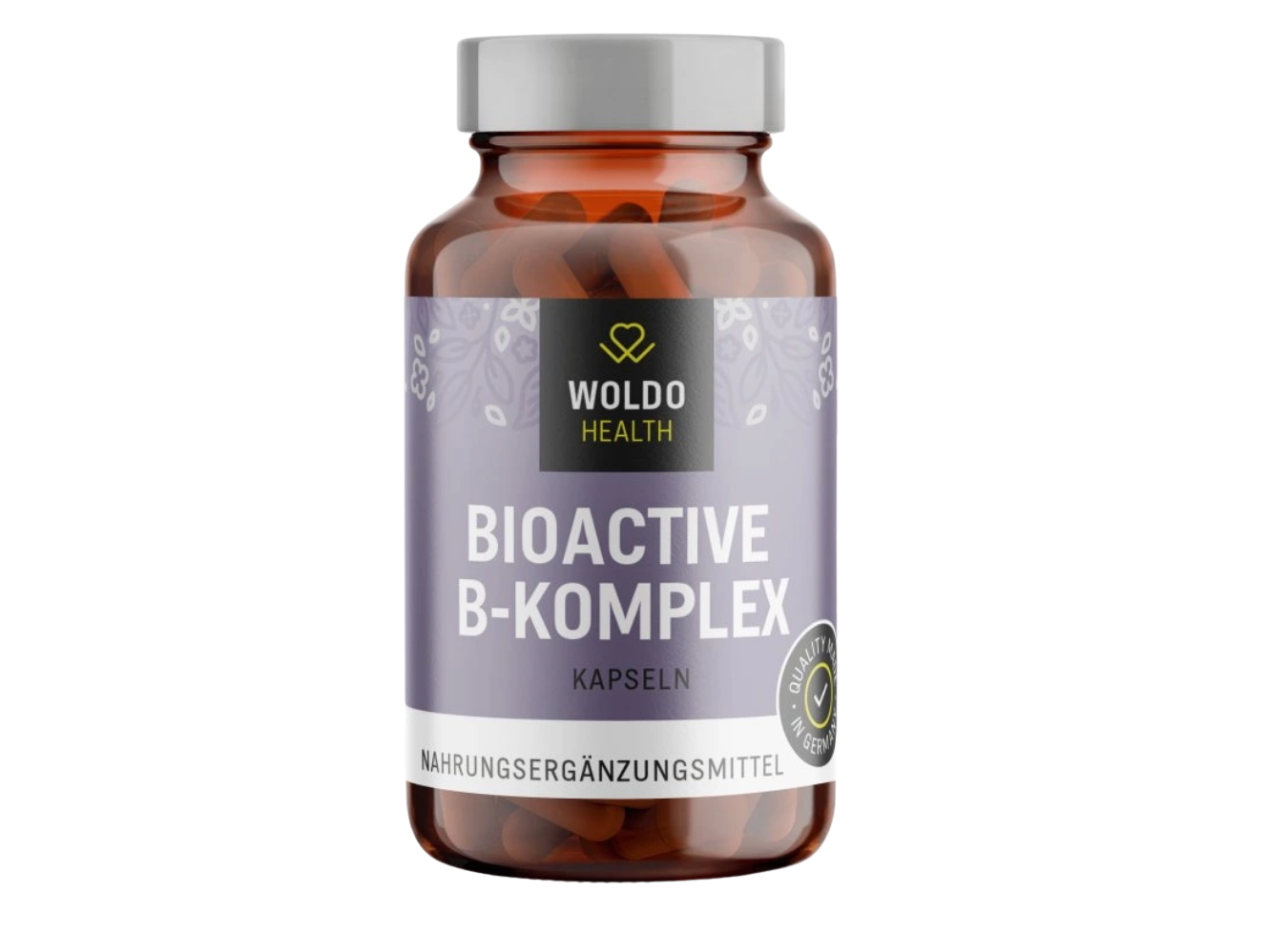 WoldoHealth Bioactive B-komplex, 90 kapslí