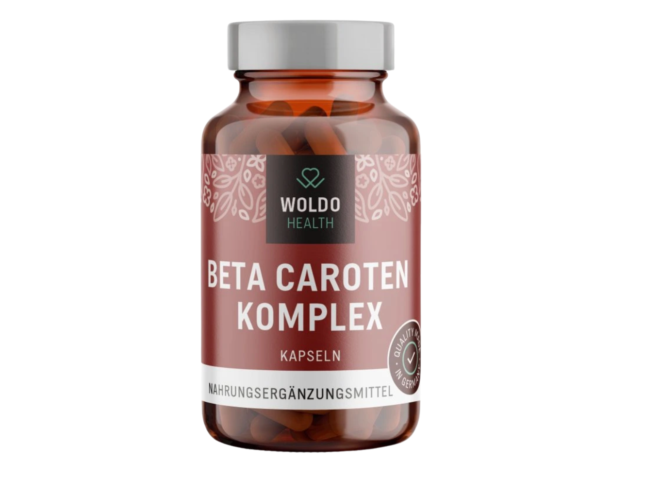 WoldoHealth Beta caroten komplex, 90 kapslí