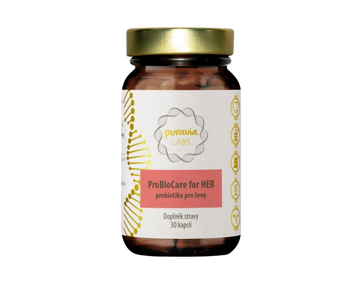 Puravia LABS Probiotika pro ženy, 30 kapslí
