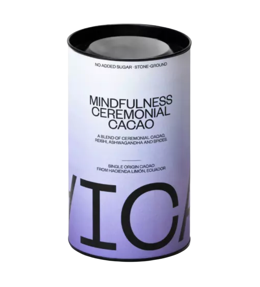 MINDFULNESS – 92% Ceremoniální kakao + reishi, ashwagandha a koření – KAICAO 200g