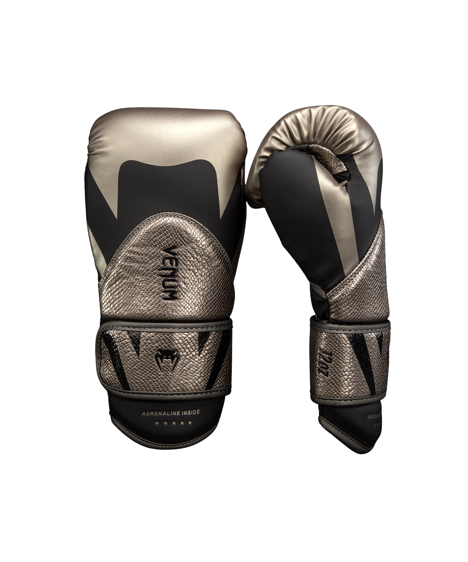 Venum Challenger 4.0 Boxing Gloves -Silver/Black Velikost: 10oz