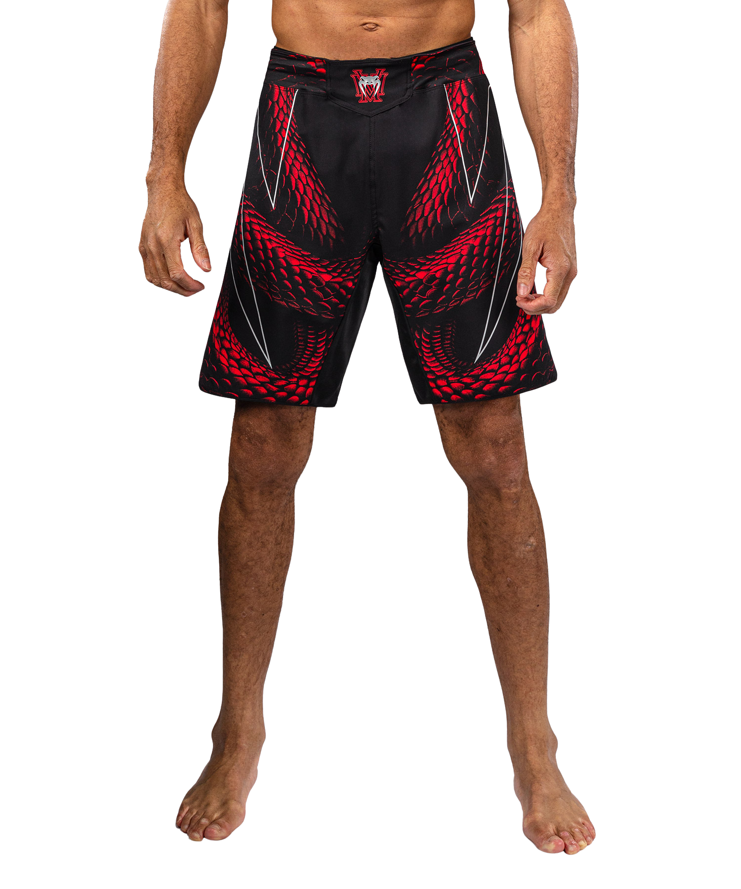 Venum Matupa Fightshorts - Black/Red/Silver Velikost: M