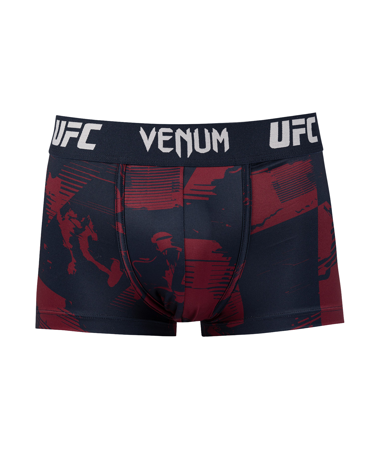 Levně Men's UFC Zenith by Venum Burgundy Authentic Fight Week Weigh-In Underwear
