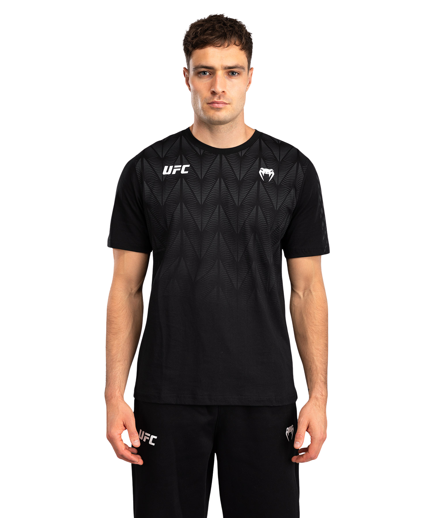 Men's UFC Zenith by Venum Replica Black T-Shirt Velikost: M