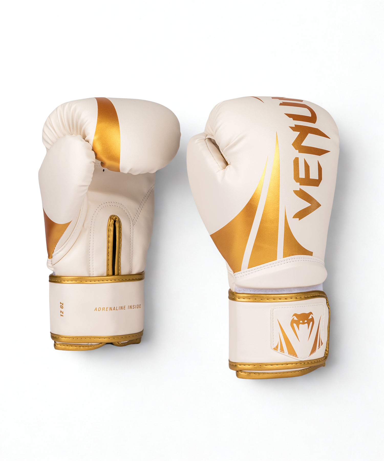 Venum Challenger 2.5 Boxing Gloves White/Gold Velikost: 12oz